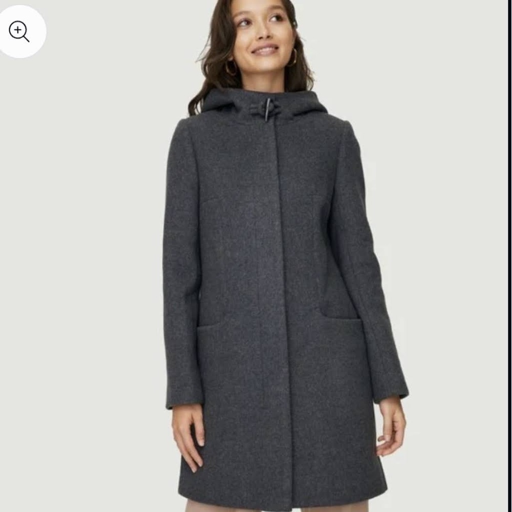 Babatin Grey Pearce Coat Like New - M